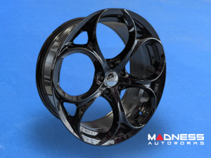 Alfa Romeo Stelvio Custom Wheels - set of 4 - KuhlFX - MODA - Glossy Black - 19"